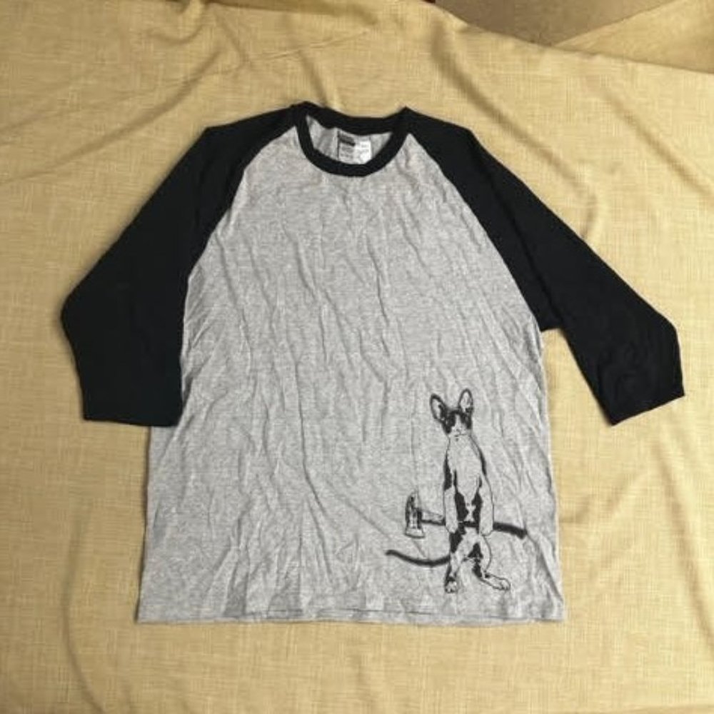 Axe Cat Baseball Shirt